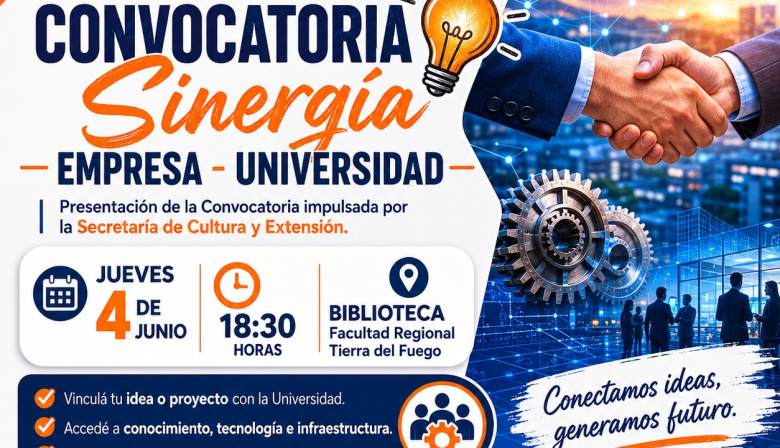 La UTN presentará la convocatoria "Sinergia Universidad-Empresa"