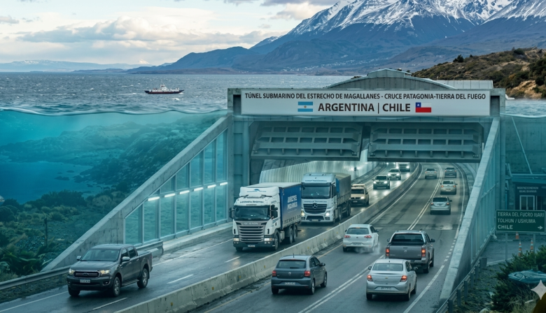 Túnel bajo el Estrecho de Magallanes: Chile reactiva un proyecto estratégico de conexión con Tierra del Fuego