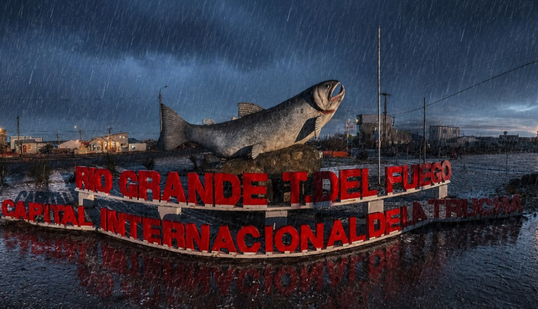 Alerta amarilla por lluvias intensas y vientos fuertes en Río Grande
