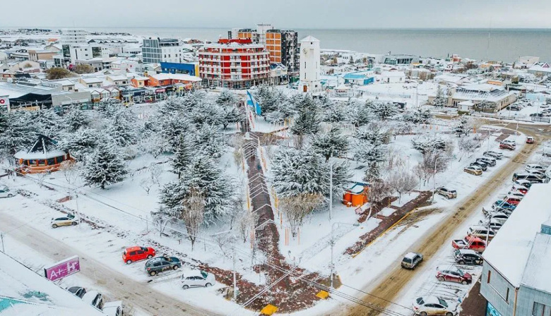Ola polar en Tierra del Fuego: nevadas y temperaturas bajo cero durante toda la semana
