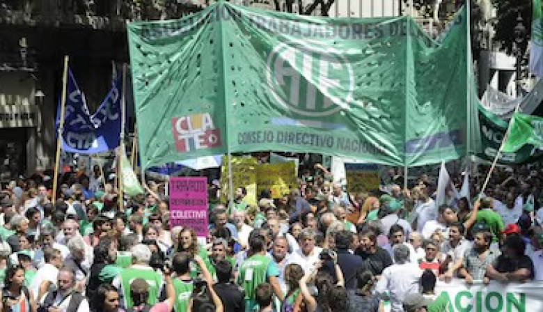 ATE va a paro nacional por aumento salarial y contra el vaciamiento del Estado