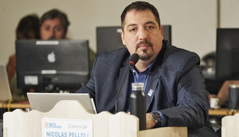Nicolas Pelloli: "Hay que mostrar en la calle que la sociedad defiende nuestras tierras"