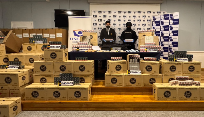 Contrabando de cigarrillos: investigan una millonaria red entre Tierra del Fuego y Chile