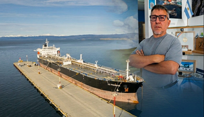 Buque británico en Ushuaia: Guzmán puso el foco en la carga de petróleo en Cullen