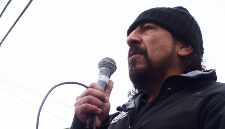La UOM volvió a concentrarse frente a Mirgor y Martínez advirtió: “Vamos a seguir luchando”