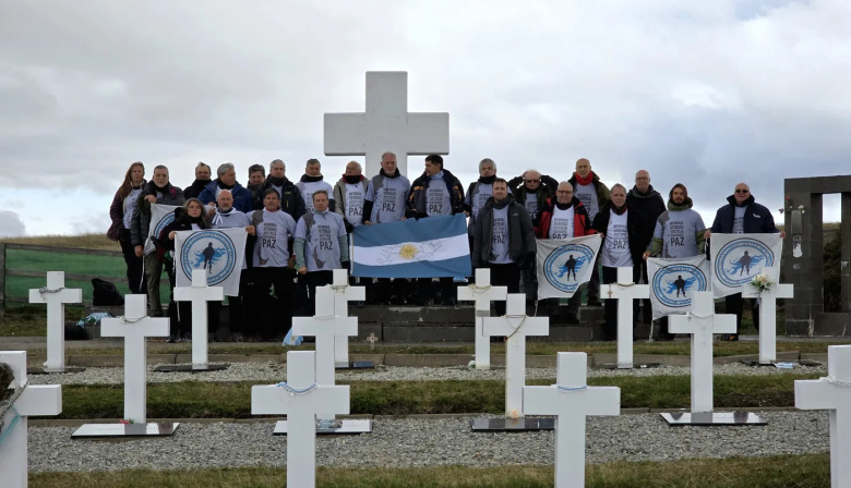 Ya se encuentran en Malvinas los Ex Combatientes del CECIM La Plata