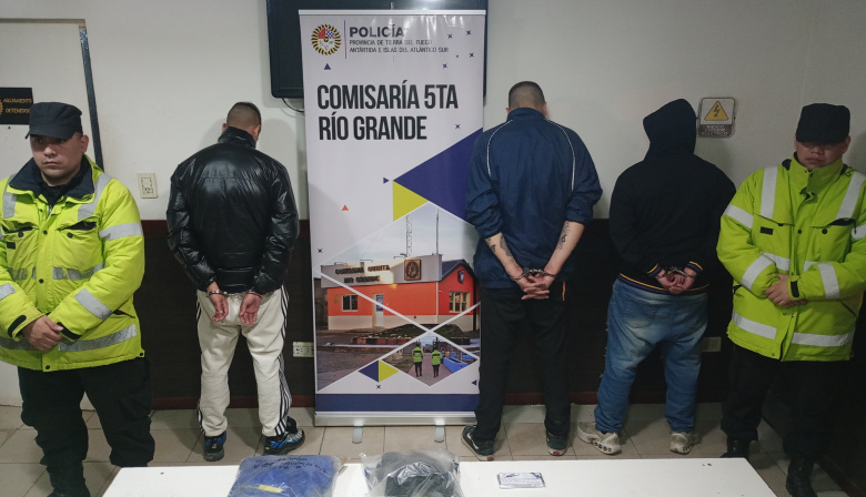 Cuatro allanamientos y tres detenidos por robos en Río Grande