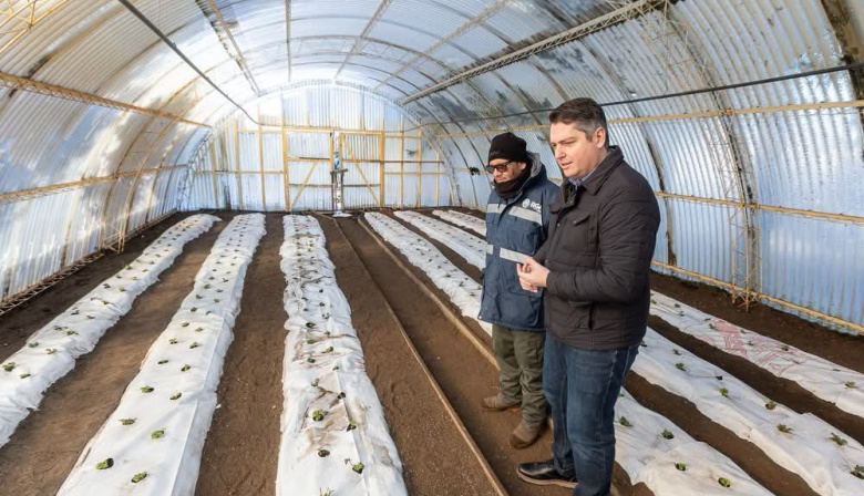 Río Grande impulsa la producción de plantas y semillas en la Chacra “Germán Asencio”