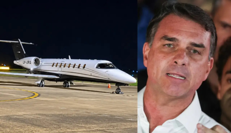 Hay un avión retenido en Puerto Iguazú, sospechan que Flávio Bolsonaro intentaba huir a los EE.UU.