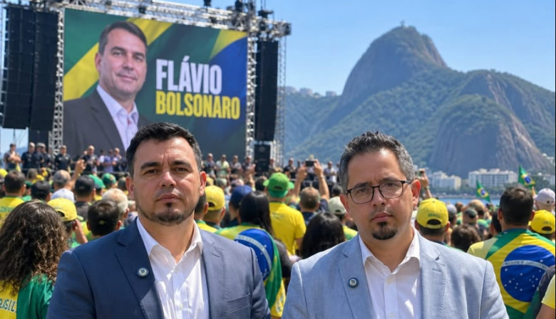 Pauli y Rodríguez viajaron a Brasil para respaldar al candidato del bolsonarismo