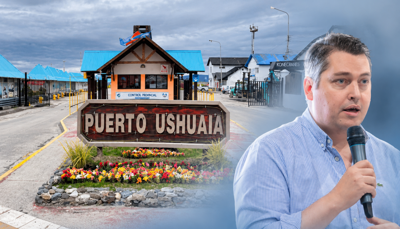 Martín Pérez rechazó la intervención del Puerto de Ushuaia y reclamó avanzar con un puerto en Río Grande