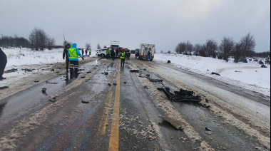 Continúan internados cuatro de los accidentados en el choque frontal ocurrido en ruta 3