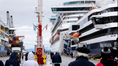 Tierra del Fuego demostró su capacidad operativa en una jornada de alta complejidad de cruceros en Ushuaia