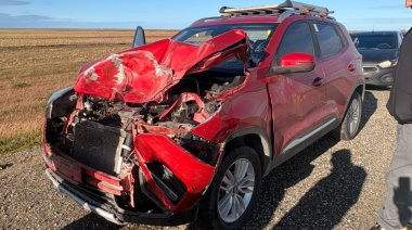 ​¡ALERTA EN RUTA 3!: Familia se salvó de milagro tras chocar un guanaco camino a Estancia Sara