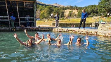 Harrington confirmó la apertura de las termas de Río Valdez