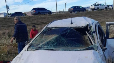 Vuelco en Ruta 3: Los dos ocupantes en Grave Estado