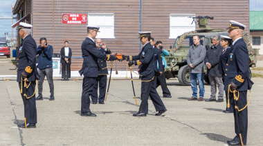 El Municipio de Rio Grande acompañó el cambio de autoridades del BIM 5 y del Destacamento Naval