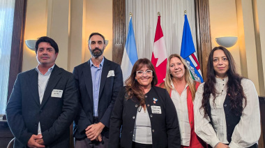 CASTILLO presentó el potencial hidrocarburífero fueguino antes referentes del sector energético internacional