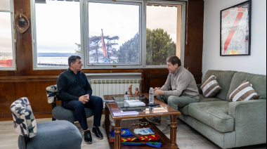 El gobernador Melella recibió al nuevo director ejecutivo del PAMI Tierra del Fuego