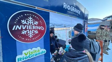 Rio Grande promocionó sus atractivos turísticos y la producción local en la Fiesta Nacional del Invierno