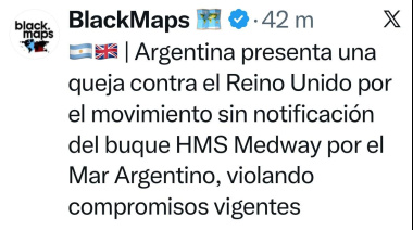 Martín Perez cuestionó la reacción del Gobierno nacional por el paso del HMS Medway: "Llegó tarde y tímido"