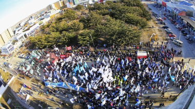 La CGT Río Grande convoca a un abrazo simbólico a la Plaza Almirante Brown en defensa de la soberanía territorial