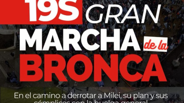 “Marcha de la Bronca”: convocan a una movilización en Río Grande contra las políticas de Milei