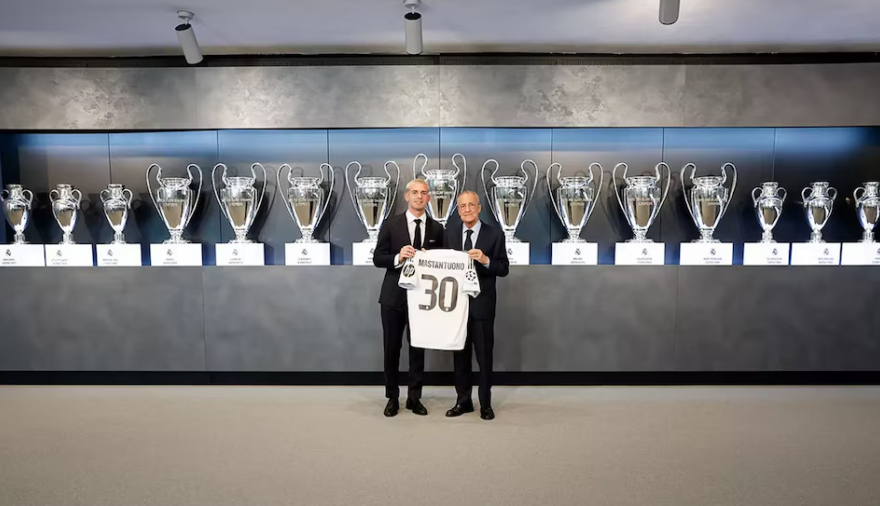 Franco Mastantuono fue presentado como jugador del Real Madrid: “Prometo que voy a dejar la vida por esta camiseta”