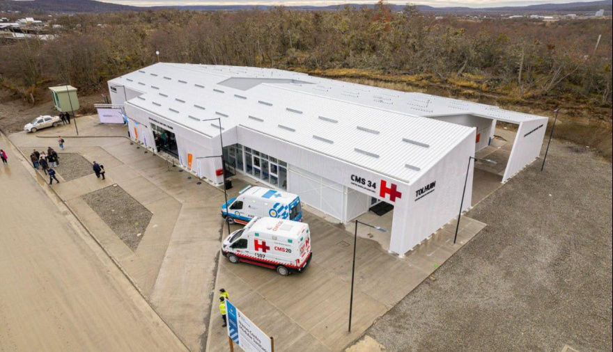 El Hospital modular de Tolhuin fue escenario de un parto de urgencia