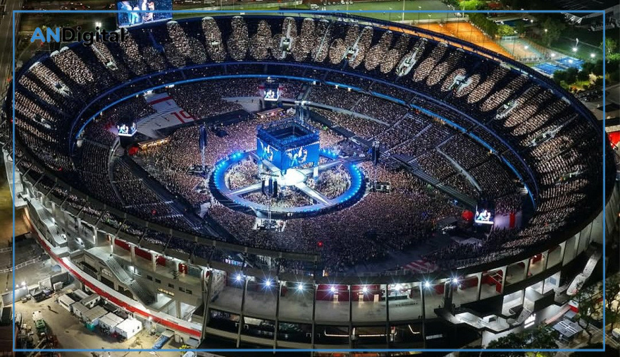 María Becerra sorprendió con un musical en cinco actos en River: un show 360° y varios invitados