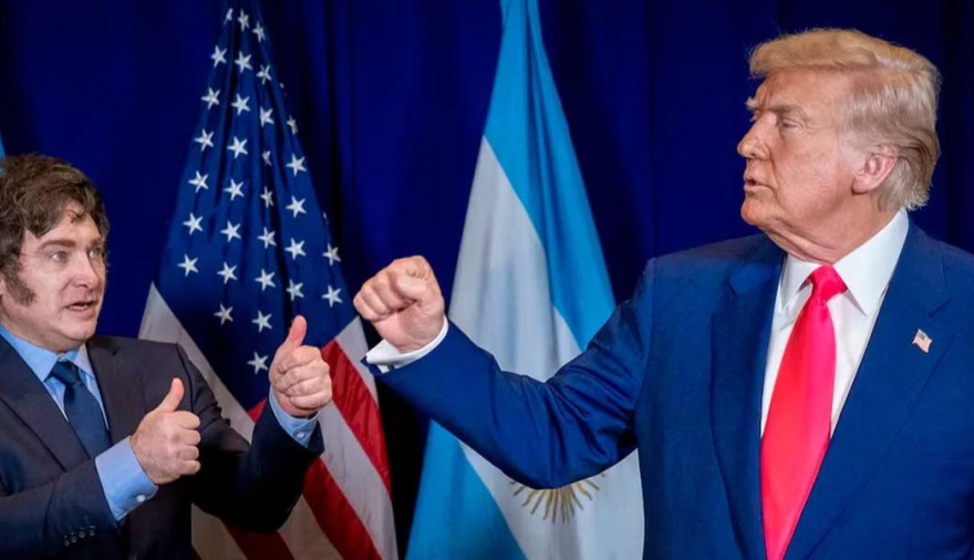 Javier Milei participa del Consejo de la Paz en Washington en medio del paro general de la CGT