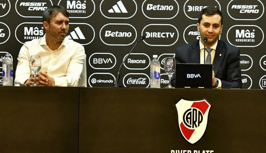 Eduardo Coudet fue presentado como nuevo entrenador de River: “Sé el lugar en donde estoy”