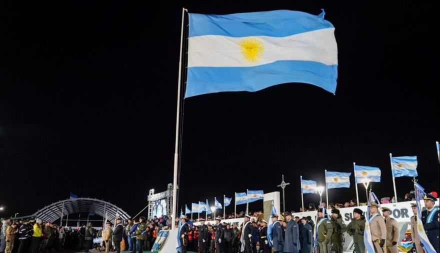 “Malvinas tiene que ser la causa de todos”: El gobernador Melella brindó un discurso de unidad en la causa Malvinas
