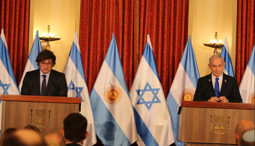 Argentina e Israel firmaron los "Acuerdos de Isaac"