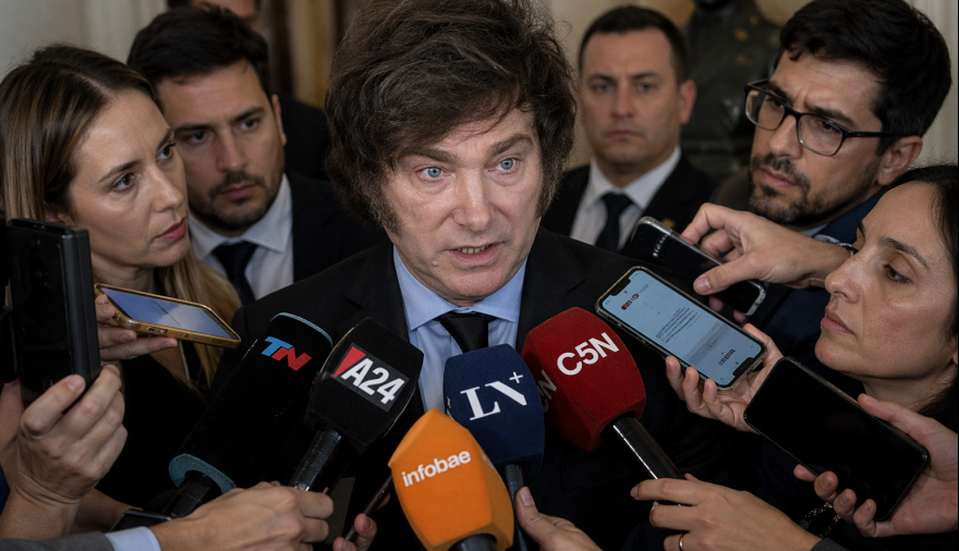 El Gobierno de Javier Milei prohibió el ingreso a los periodistas acreditados a la Casa Rosada