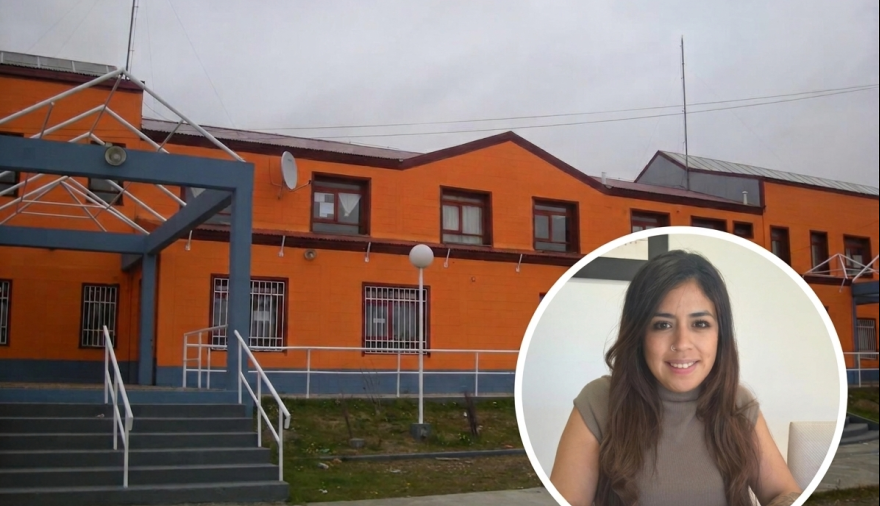 Alumnos del Colegio Haspen realizan una sentada en reclamo por el gimnasio