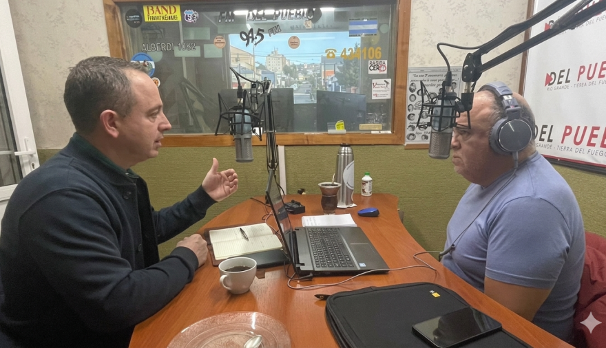 Gastón Díaz cuestionó el rumbo económico nacional y reclamó un plan federal para Tierra del Fuego