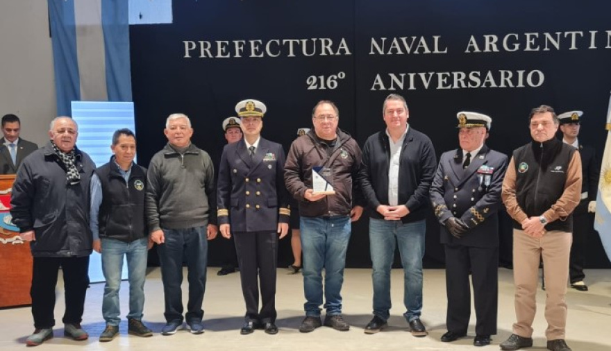 La Prefectura Naval Argentina celebró sus 216 años con un acto en Río Grande