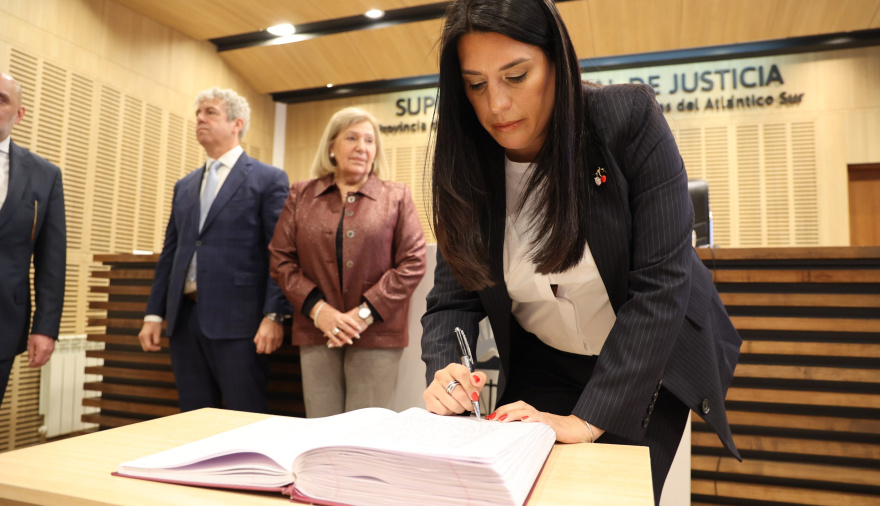 María Elena Guerrero asumió como Jueza de Familia y Minoridad N.º 1 del Distrito Judicial Sur