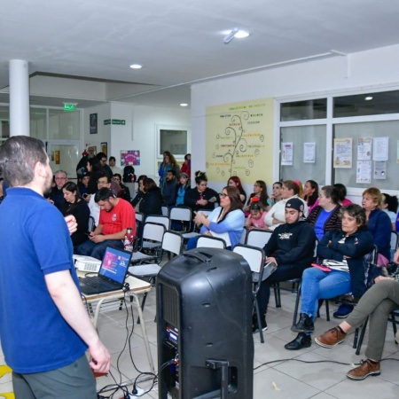 SE REALIZÓ UN TALLER DE PREVENCIÓN SÍSMICA EN RÍO GRANDE