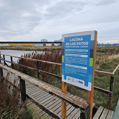 EL MUNICIPIO RECUERDA QUE LA LAGUNA DE LOS PATOS NO ESTÁ HABILITADA PARA ACTIVIDADES INVERNALES