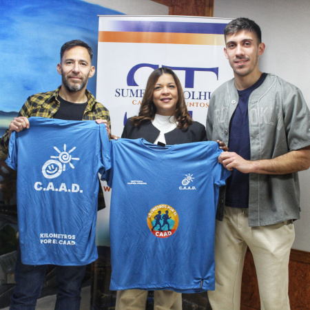 Juntos en la campaña solidaria "Kilómetros para el CAAD"
