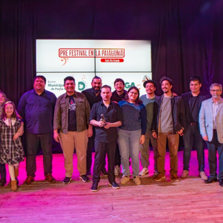 Damián Torres fue el ganador del Pre-Festival en la Patagonia