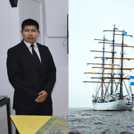 Ingeniero Industrial de la UTN fueguina recorre el mundo a bordo de la Fragata Libertad