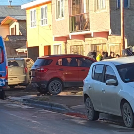 Un hombre herido de bala fue trasladado al hospital