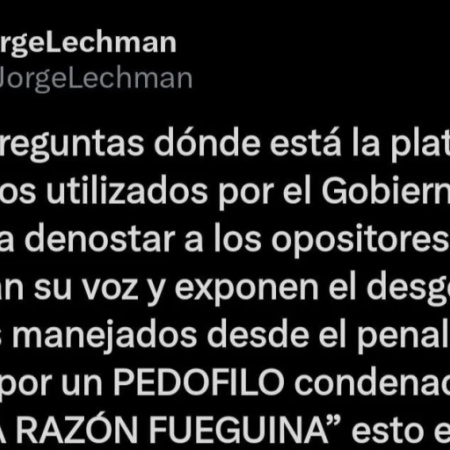 Aseguran que pedófilo dirige un portal de noticias desde la cárcel y tiene vínculos con el Gobierno provincial