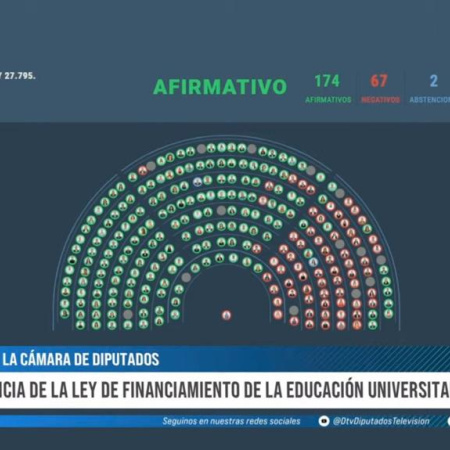 Contundente rechazo a los vetos de Milei: Diputados ratificó el financiamiento del Garrahan y las universidades