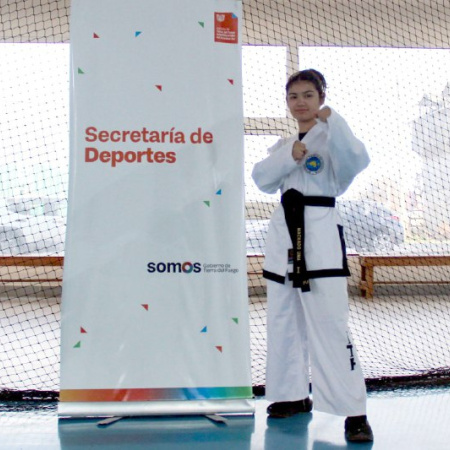 La atleta de Tolhuin Umma Machado viaja al campeonato mundial de Taekwondo ITF
