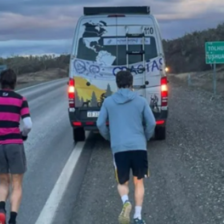 Ultra Maratón 4: Federico Sciurano corrió 40 kilómetros en la segunda jornada de carrera