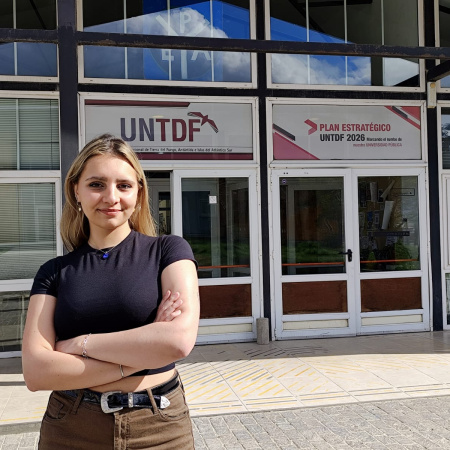 Orgullo UNTDF:  Fueguina fue becada por el Gobierno Italiano para realizar una estancia de investigación en Roma
